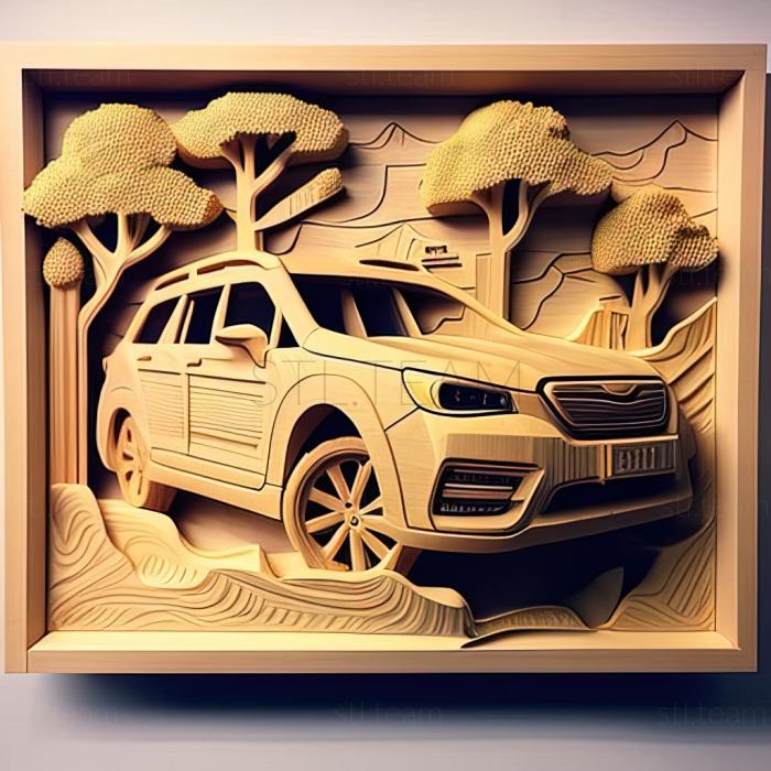 3D модель Subaru Outback (STL)